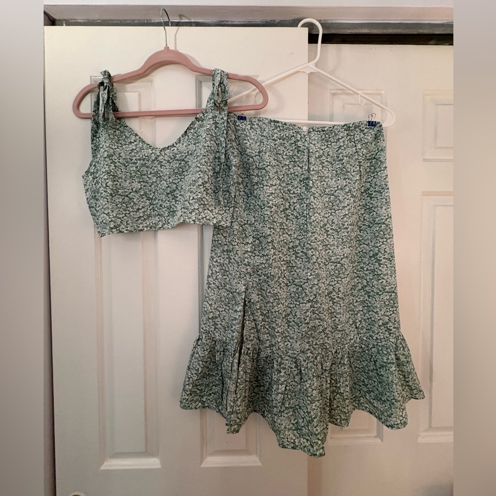 Flirty two piece set!